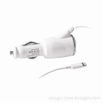 Car charge for iPhone 5, with cable, good-quality